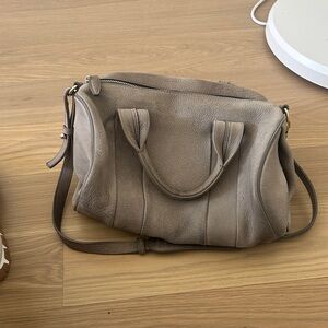 Alexander Wang Taupe Satchel